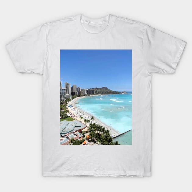 Waikiki Standard T-Shirt by bobmeyers